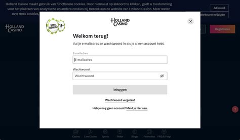 holland casino log in.